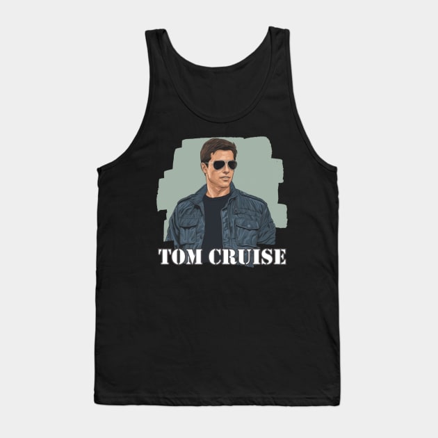 Tom Cruise Tank Top by Pixy Official